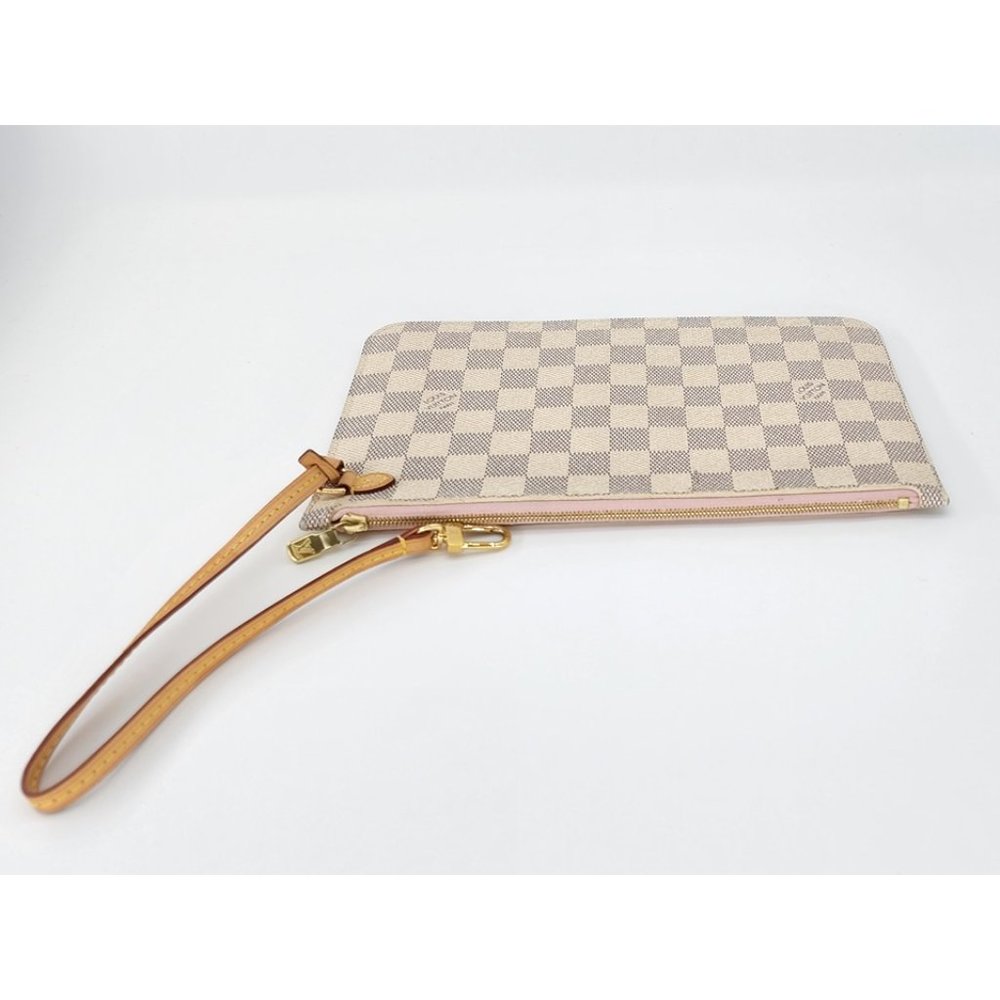Louis Vuitton Neverfull GM Pochette in Damier Azur Canvas - Picture 2 of 5